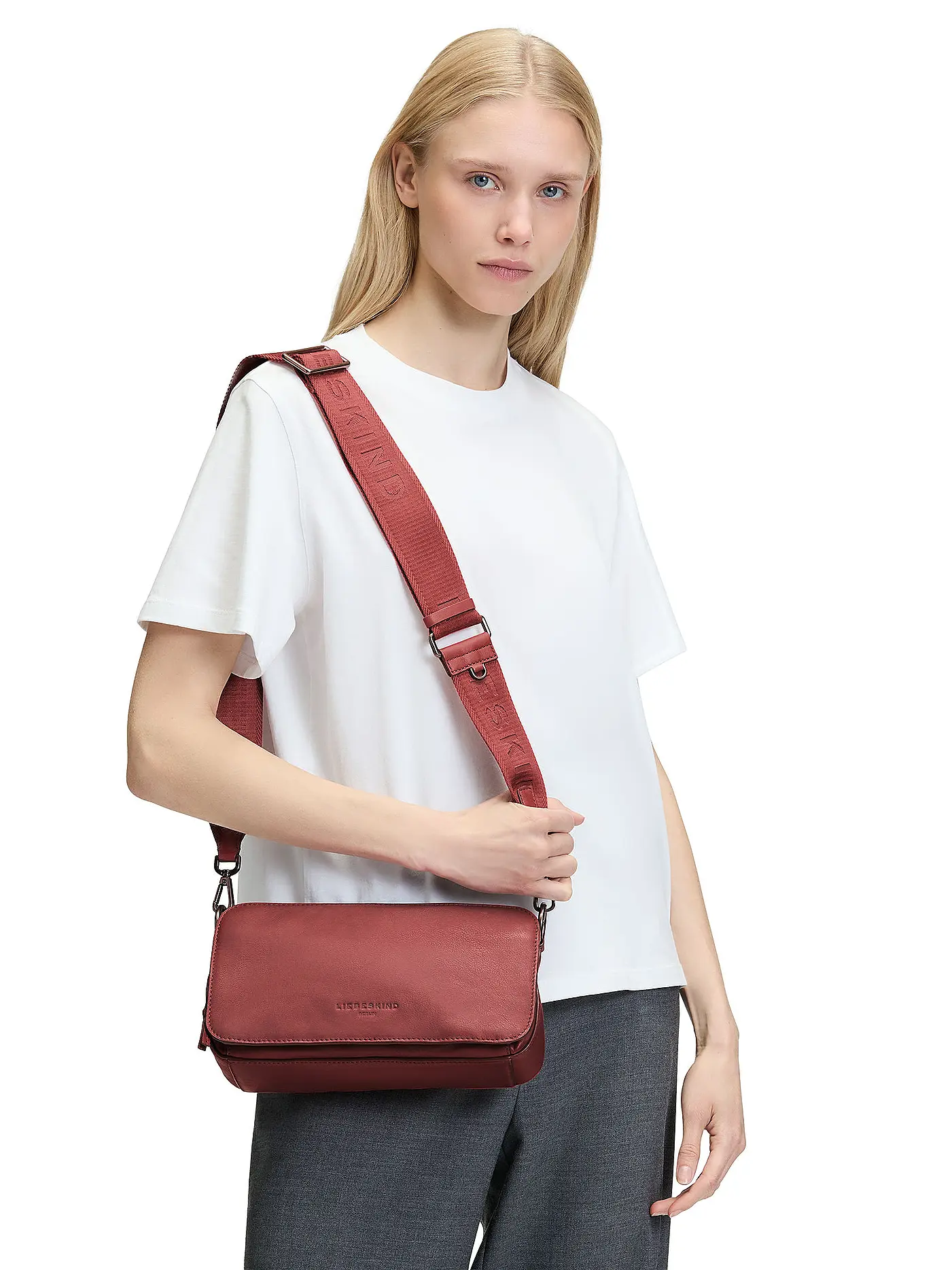 LIEBESKIND BERLIN | Ledertasche - Umhängetasche CLARICE Medium | 